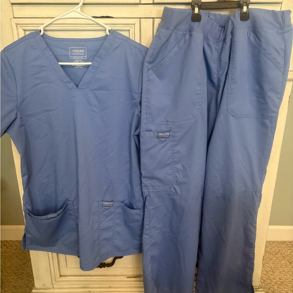 Cherokee Classic Blue Medical Scrubs